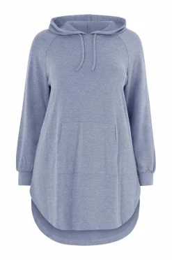 Ellos Plus collection Sweatshirttunika med hætte