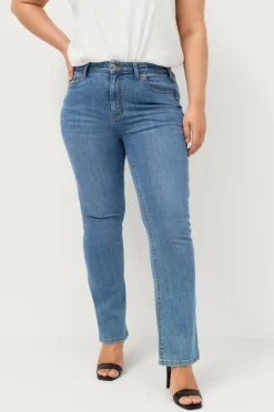 Ellos Plus collection Stretchjeans med svaj med høj talje