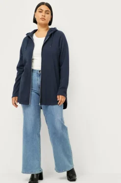 Ellos Plus collection Sweatshirt med lynlås