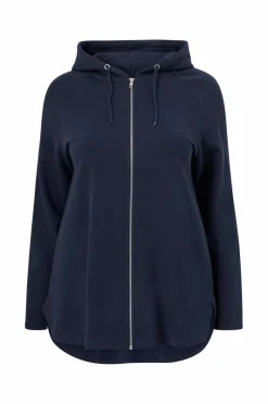 Ellos Plus collection Sweatshirt med lynlås