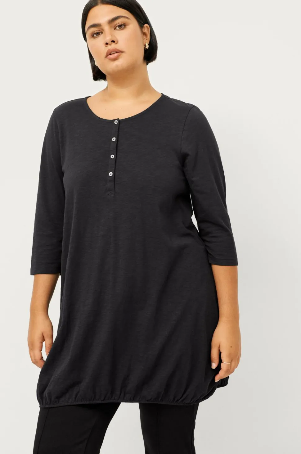 Ellos Plus collection Tunika i bomuldsjersey