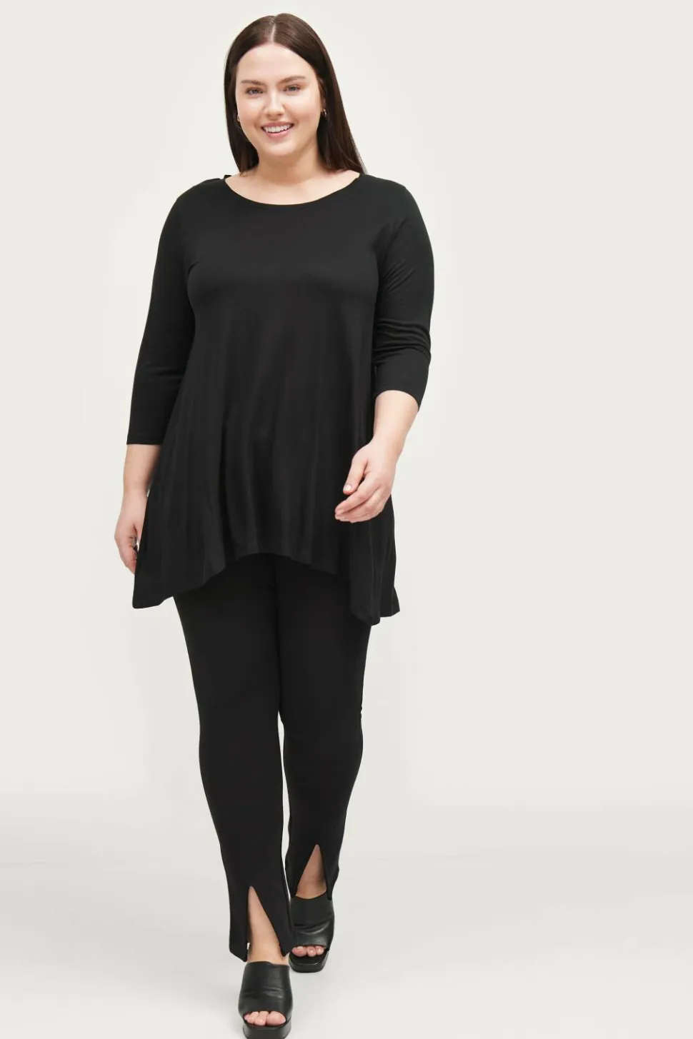Ellos Plus collection Tunika i viskosejersey