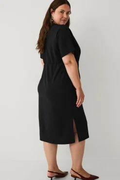 Ellos Plus collection Kjole med bindedetalje
