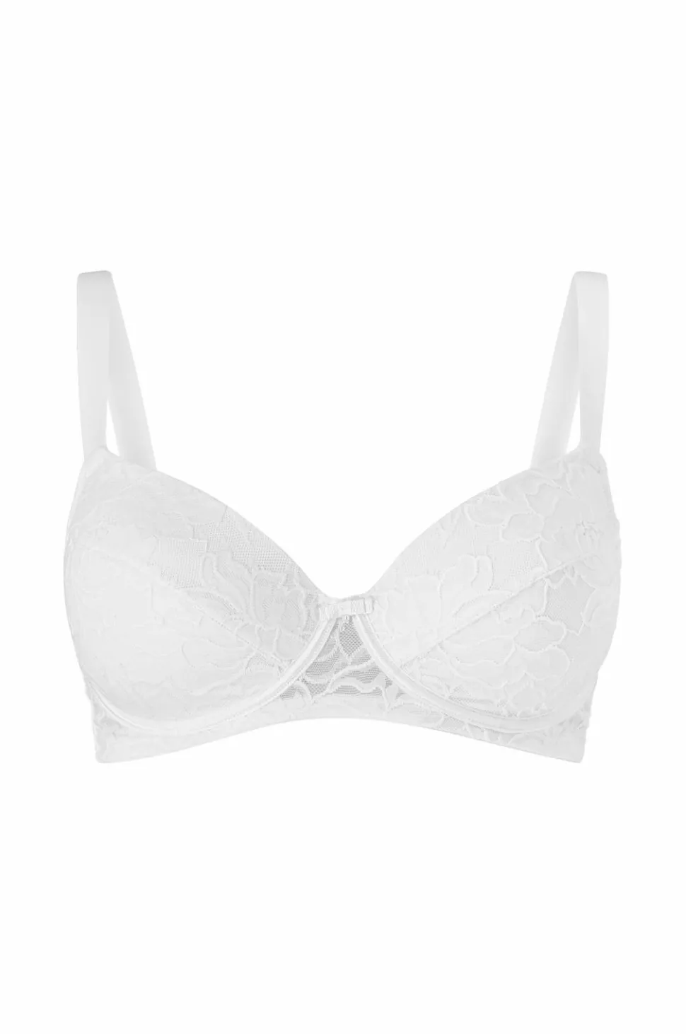 Ellos Plus collection Foret bh med bøjler i blonder