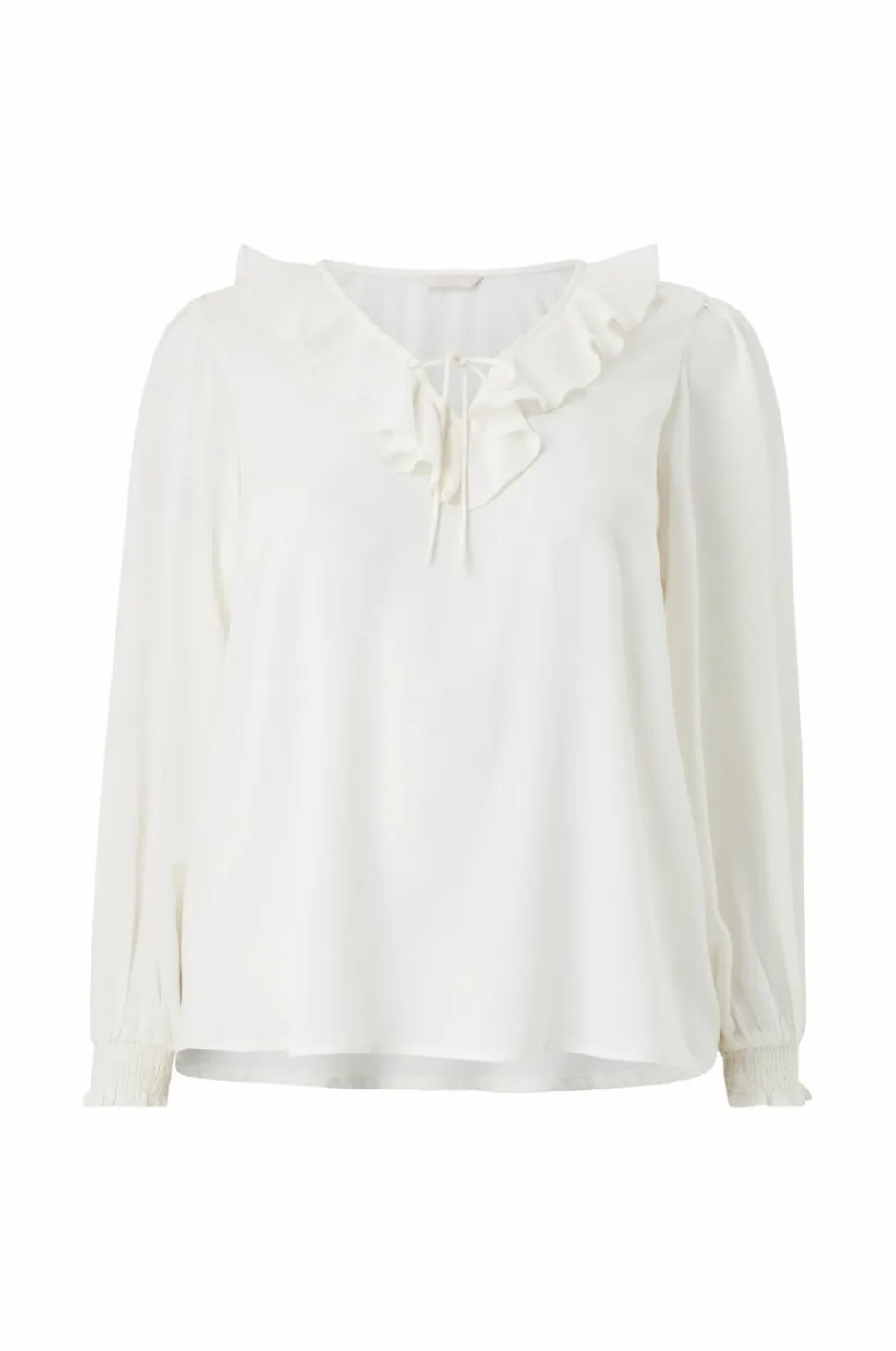 Ellos Plus collection Bluse med flæse