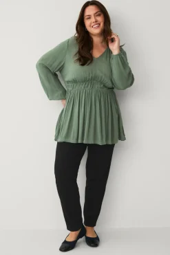 Ellos Plus collection Tunika med v-hals