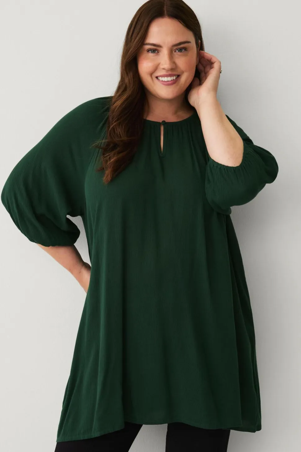 Ellos Plus collection Tunika med a-linjeform