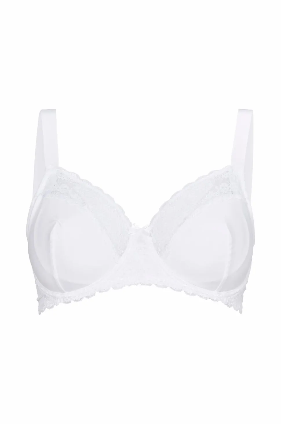 Ellos Plus collection Bøjle-bh med blondebesatte skåle