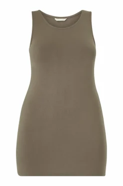 Ellos Plus collection Soft Ærmeløs top i længere model