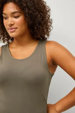 Ellos Plus collection Soft Ærmeløs top i længere model