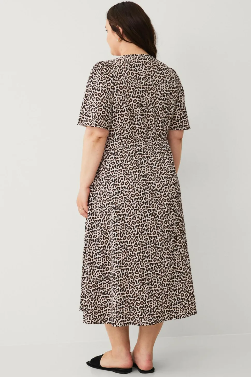 Ellos Plus collection Maxikjole med V-hals