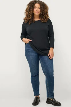 Ellos Plus collection Lige jeans med høj talje