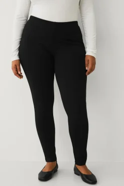 Ellos Plus collection Højtaljede leggings i punto