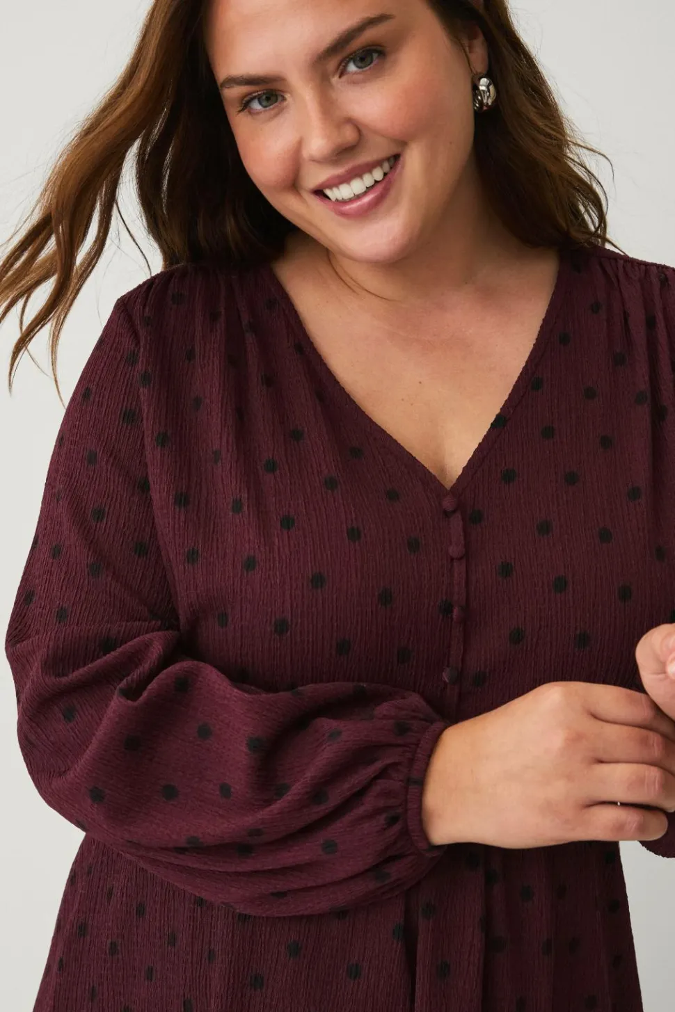 Ellos Plus collection Tunika med V-hals