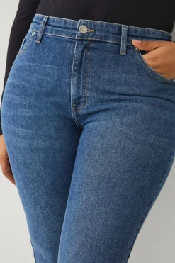 Ellos Plus collection slim jeans med høj talje
