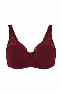 Ellos Plus collection Bh med bøjler med blondedetaljer