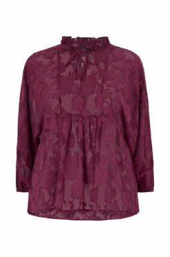 Ellos Plus collection Bluse i organza