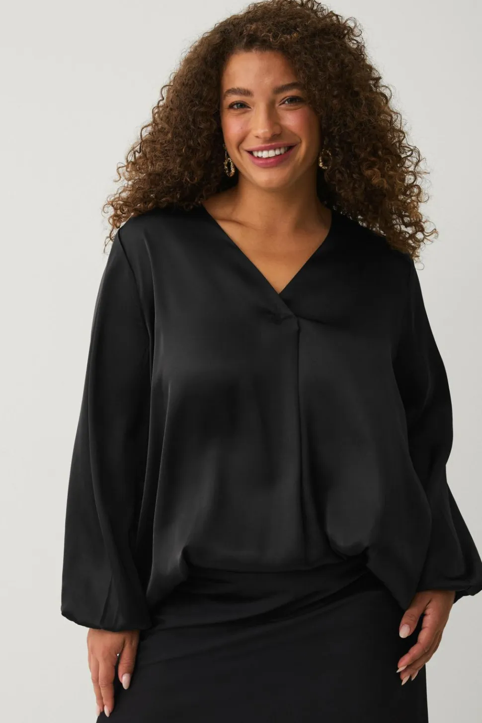 Ellos Plus collection Tunika med v-hals