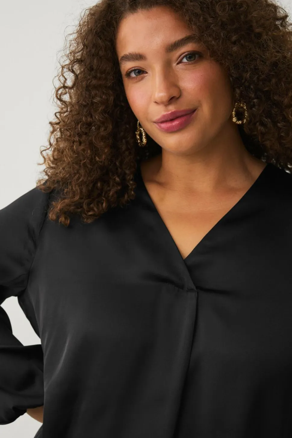 Ellos Plus collection Tunika med v-hals