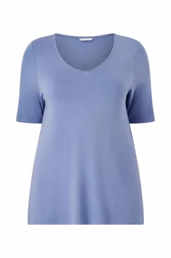 Ellos Plus collection Blød top med V-hals