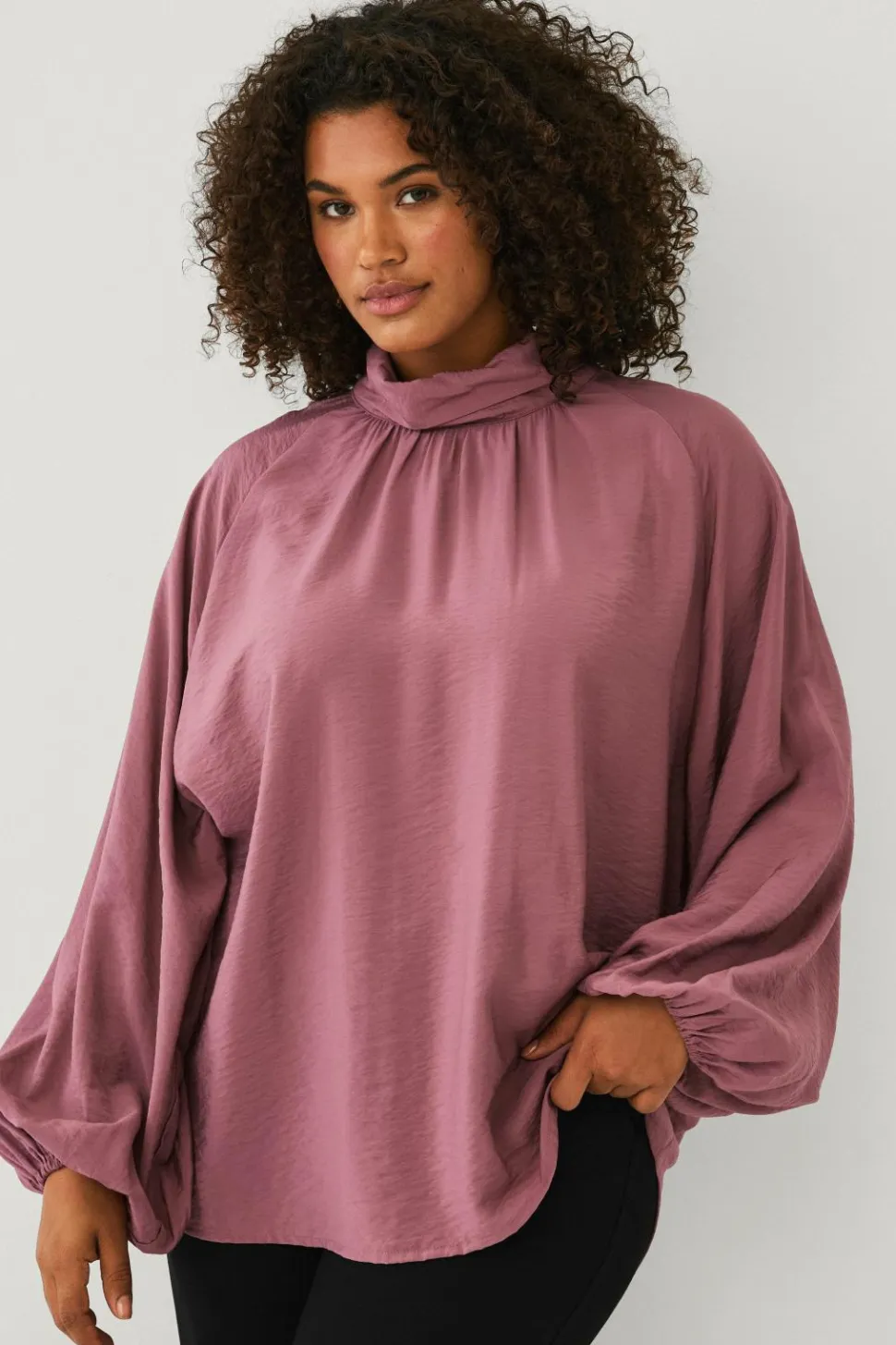 Ellos Plus collection Bluse med afslappet pasform