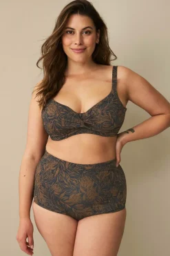 Ellos Plus collection Maxi-bikinitrusse med høj talje