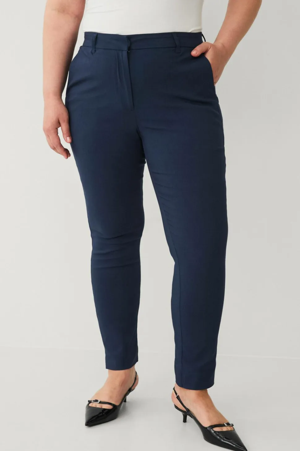 Ellos Plus collection Lige bukser med stretch