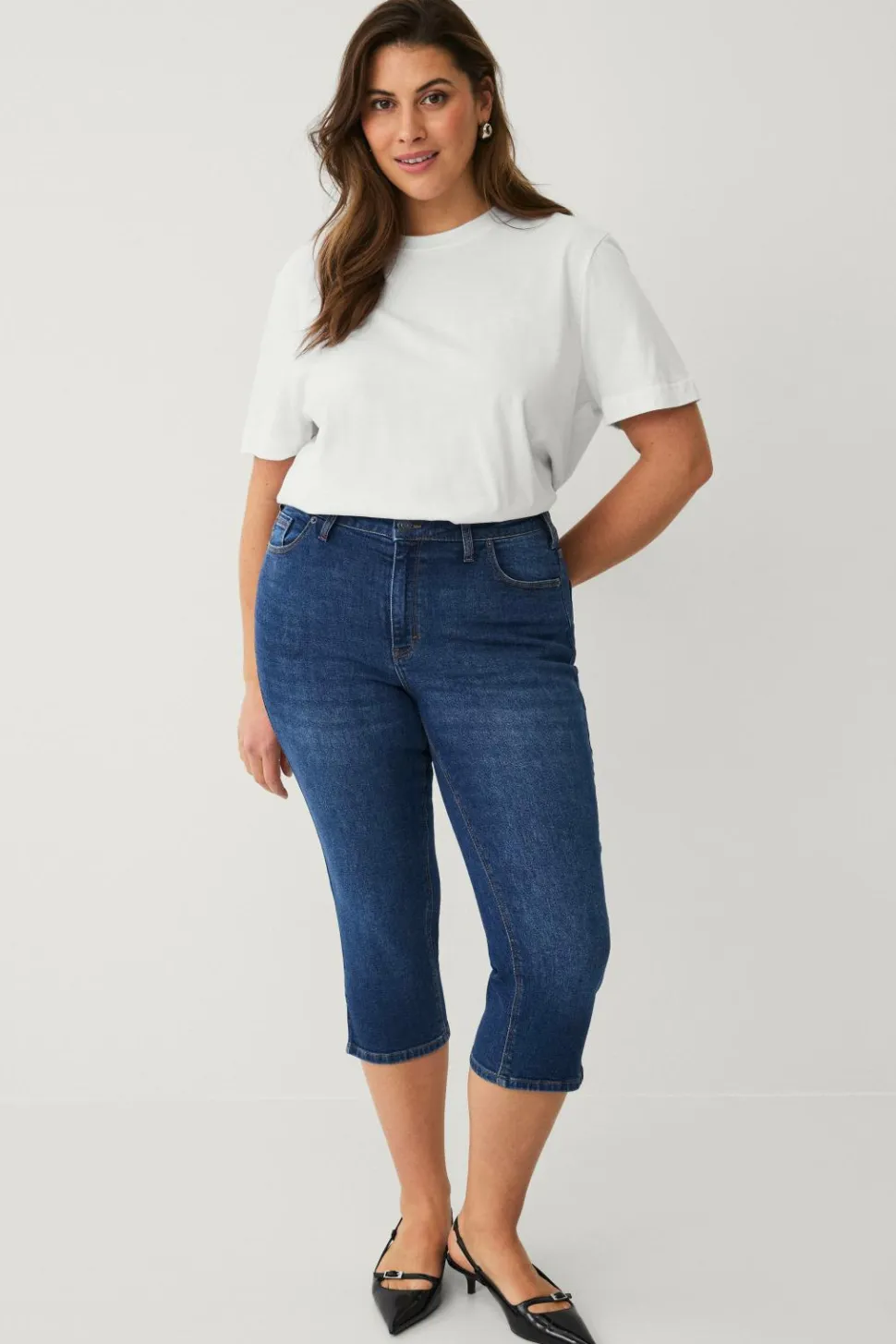 Ellos Plus collection Caprijeans