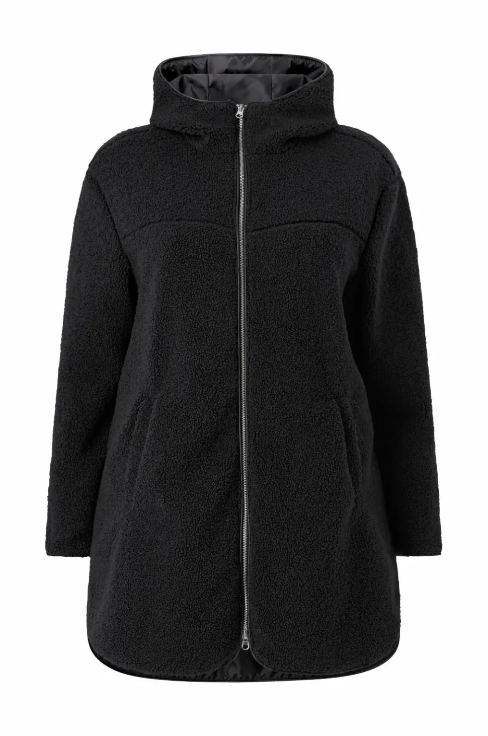Ellos Plus collection Lang, foret fleecejakke