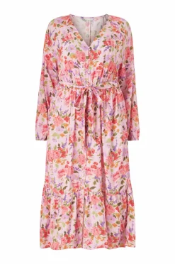 Ellos Plus collection Maxi kjole med volanter