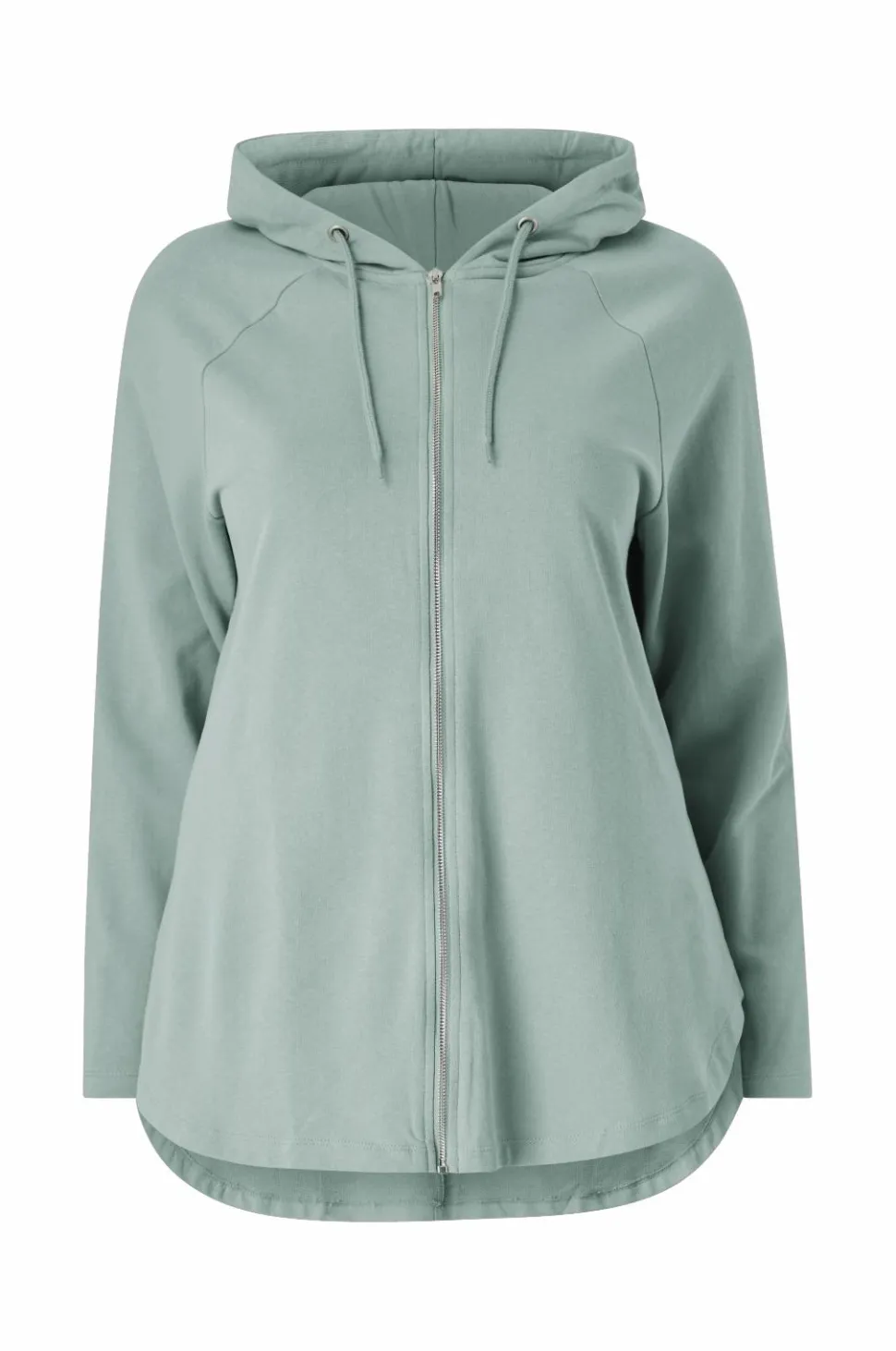 Ellos Plus collection Sweatshirt med hætte og lynlås
