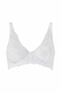 Ellos Plus collection Uforet bh med bøjler i blonder