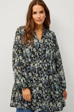 Ellos Plus collection Tunika i chiffon