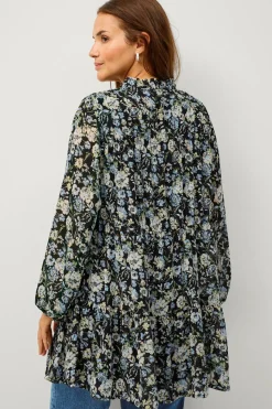 Ellos Plus collection Tunika i chiffon