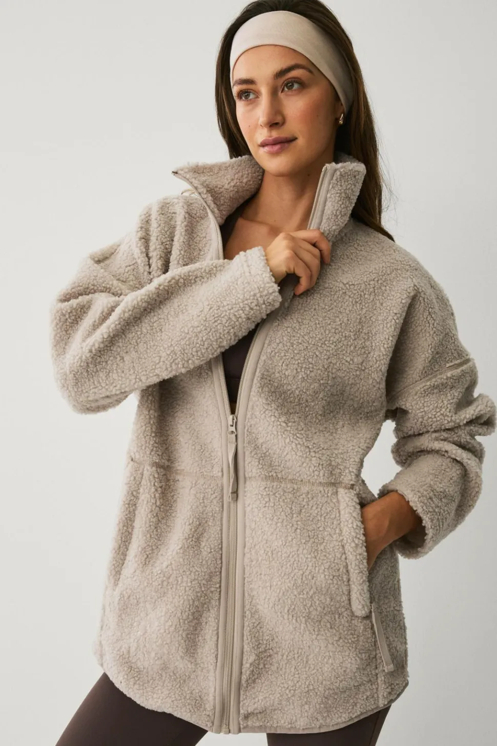 Ellos STUDIO Fleecejakke Full Zip Pile Core