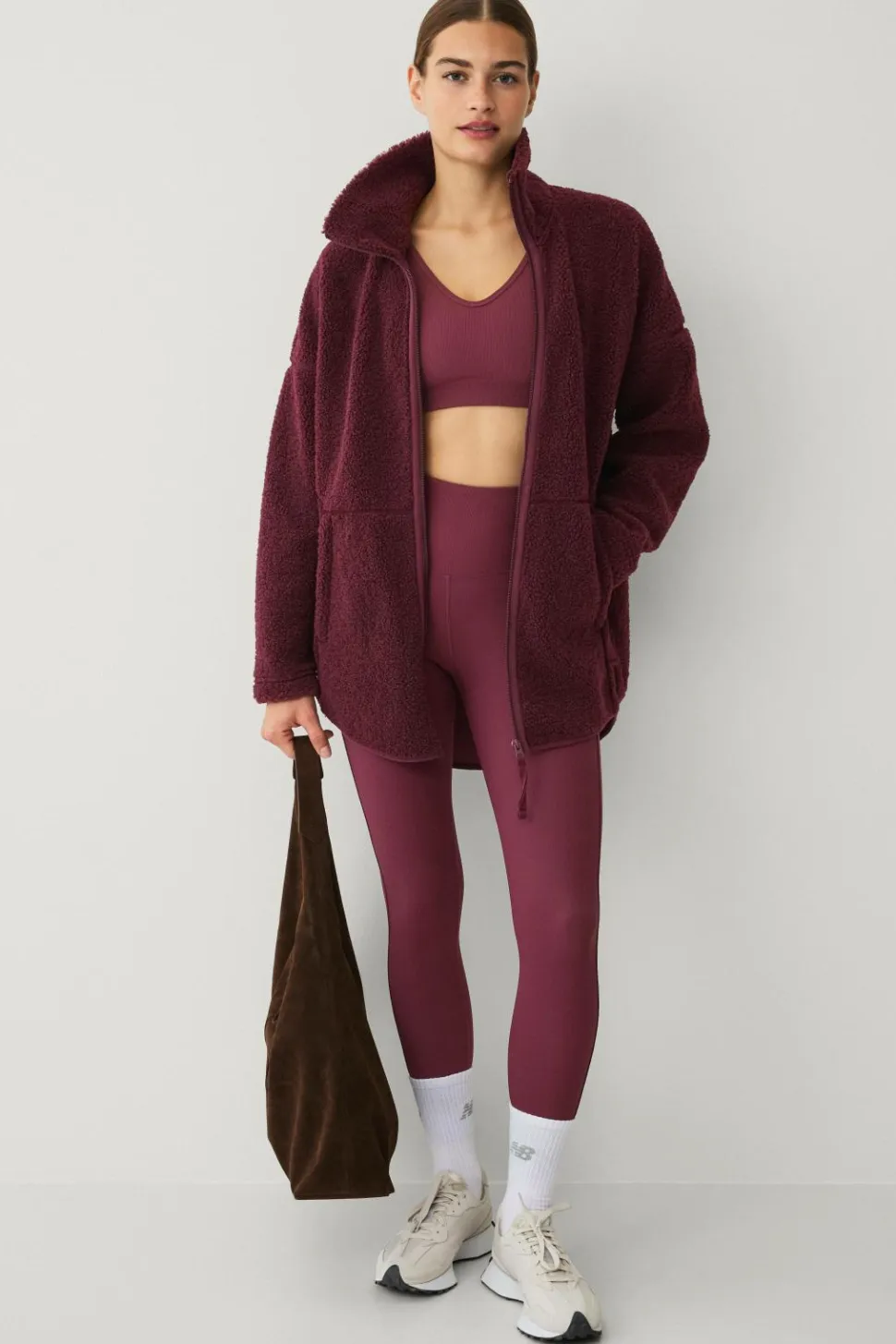 Ellos STUDIO Fleecejakke Full Zip Pile Core