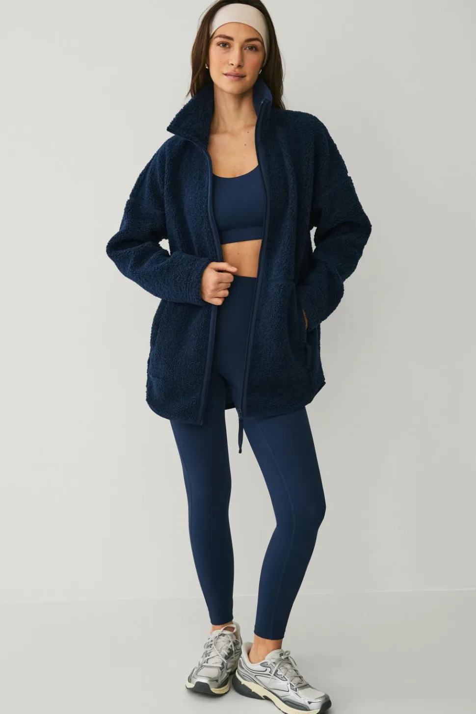 Ellos STUDIO Fleecejakke Full Zip Pile Core