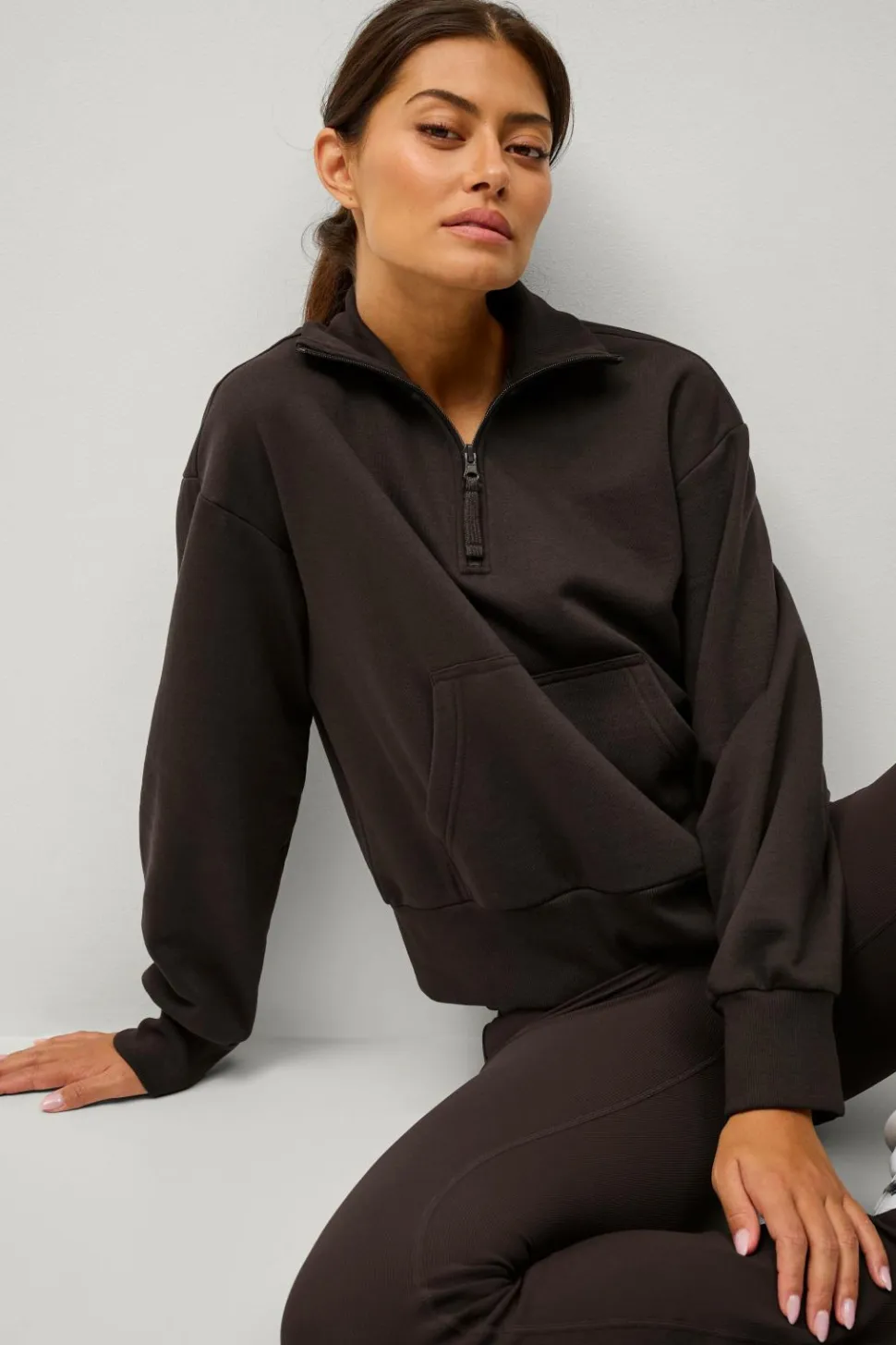 Ellos STUDIO Sweatshirt Halfzip Core
