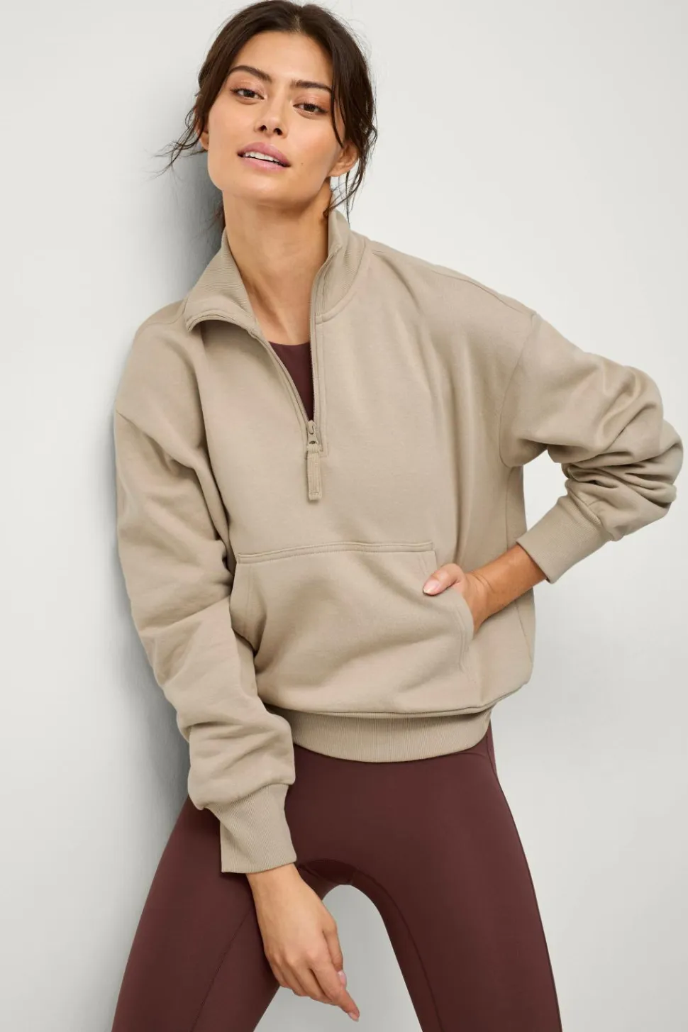 Ellos STUDIO Sweatshirt Halfzip Core