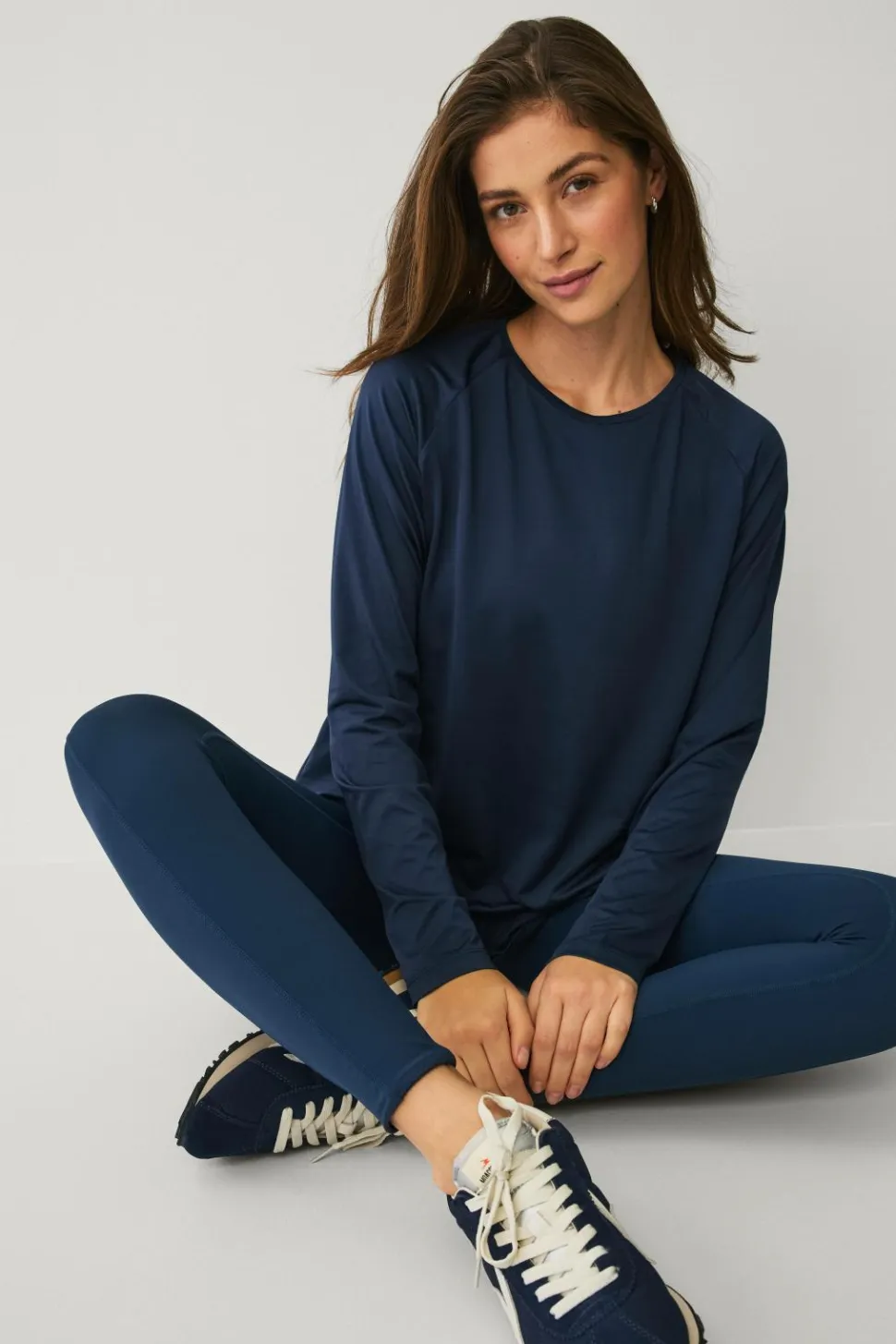 Ellos STUDIO Træningstop Loose Top Core LS