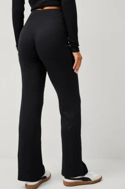 Ellos STUDIO Yogabukser Straight Leg Soft Rib