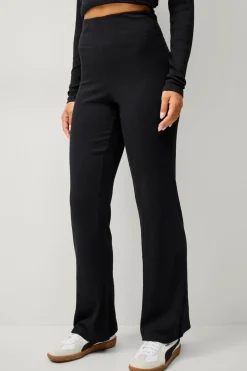 Ellos STUDIO Yogabukser Straight Leg Soft Rib