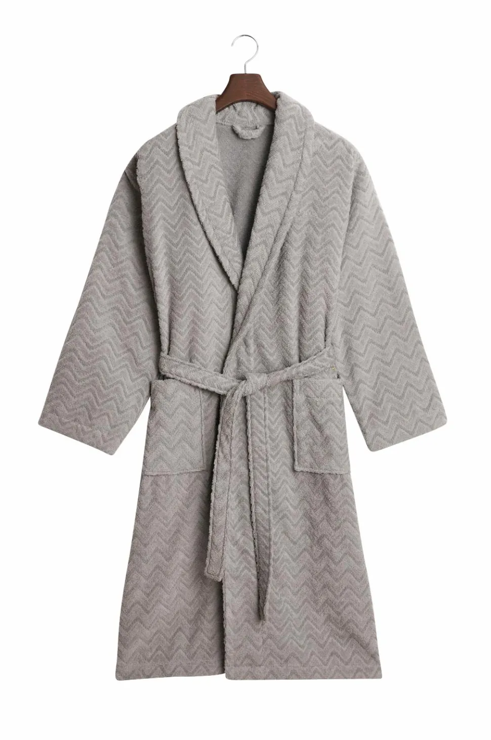 Gant Home Morgenkåbe Jacquard Herringbone