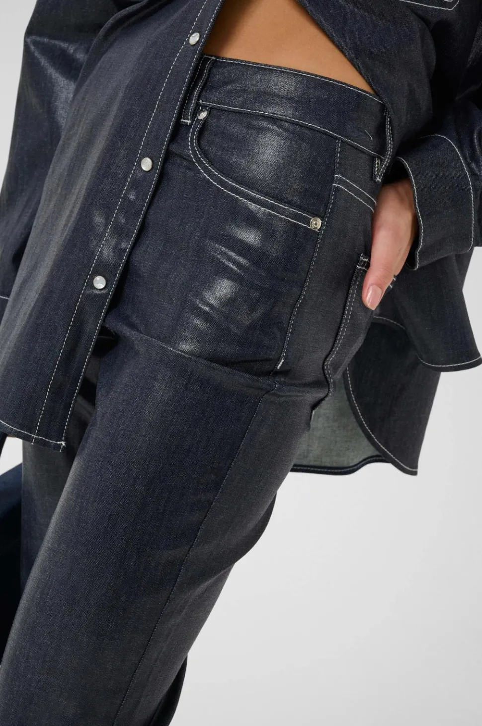 Gestuz Jeans gzPiper HW Flared