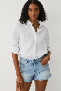 Gina Tricot Denimshorts Slit Denim Shorts