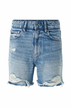 Gina Tricot Denimshorts Distressed High Denim Shorts