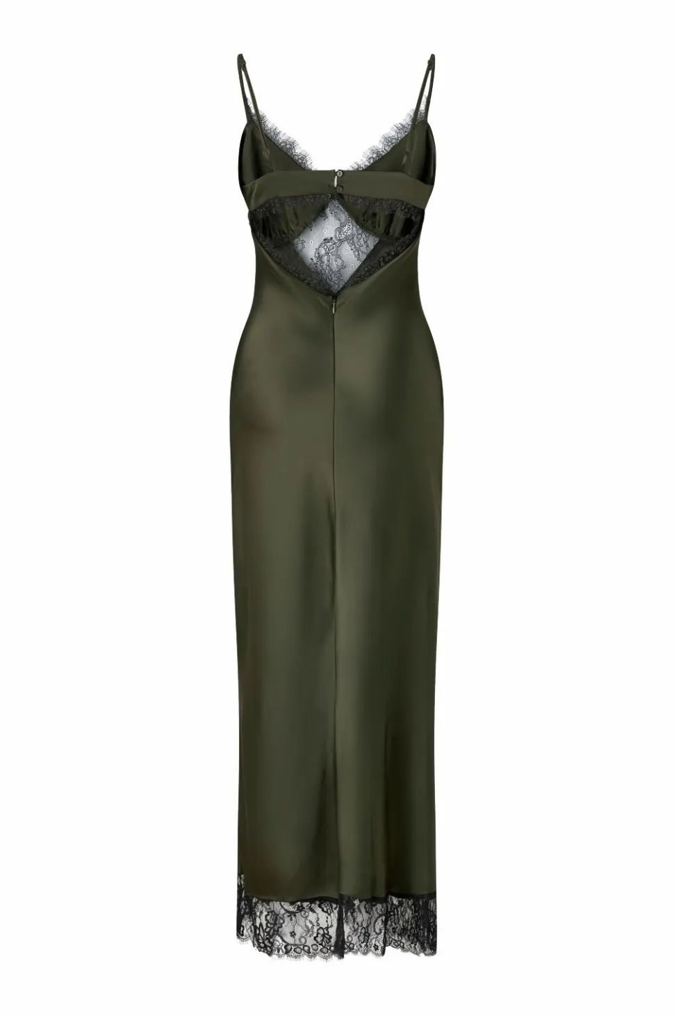 Gina Tricot Maxi kjole Satin Lace
