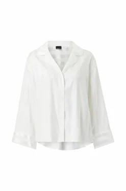 Gina Tricot Pyjamasskjorte Satin Striped Shirt