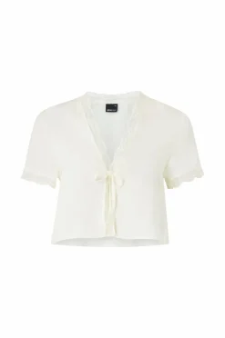 Gina Tricot Top Tie Lace Top