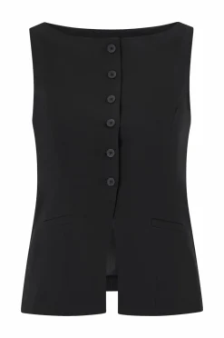 Gina Tricot Vest Tailored Boatneck Vest